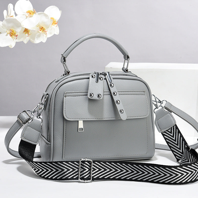 Pretty Stylish Texture Simple Multilayer One Handbags
