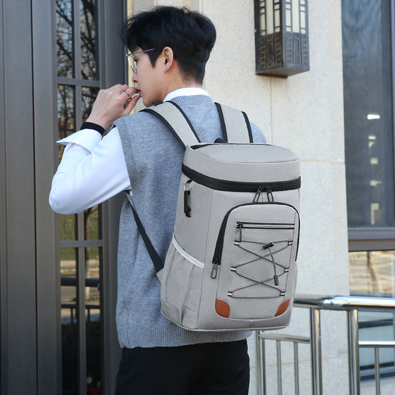 Large Capacity Heat Insulation Cold Ice Leisure Backpack