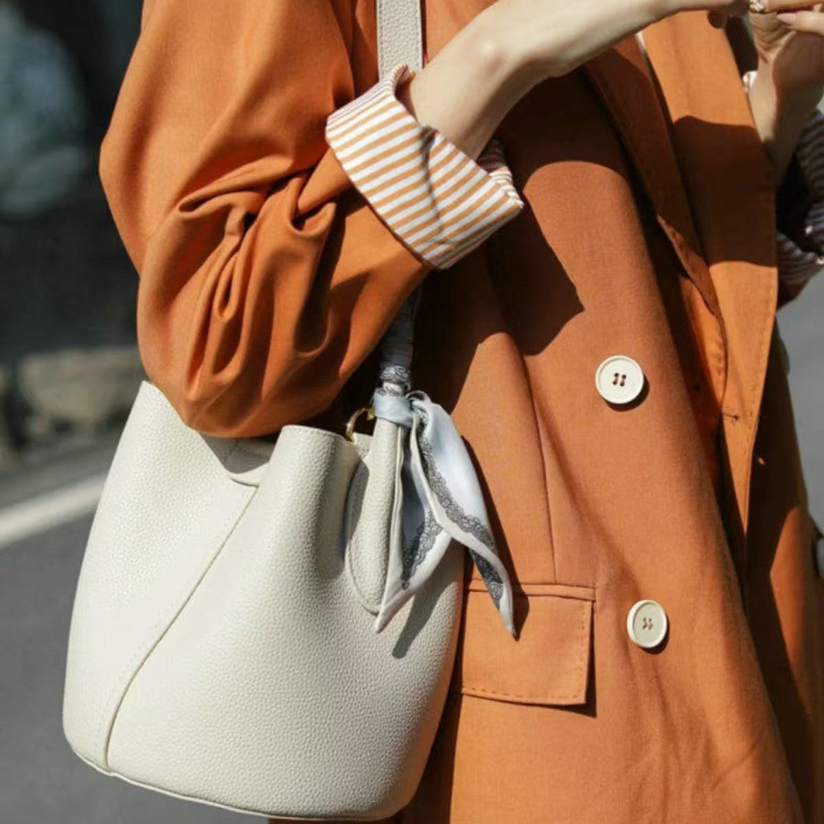 Glamorous Trendy Women's High-grade Mini Portable Bucket Bag