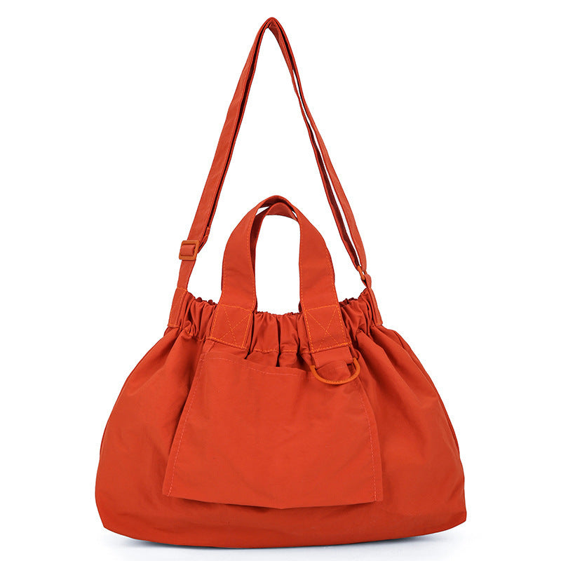 Women's & Men's Singapore Dumpling Foldable Portable Soft Nylon Hand Bags