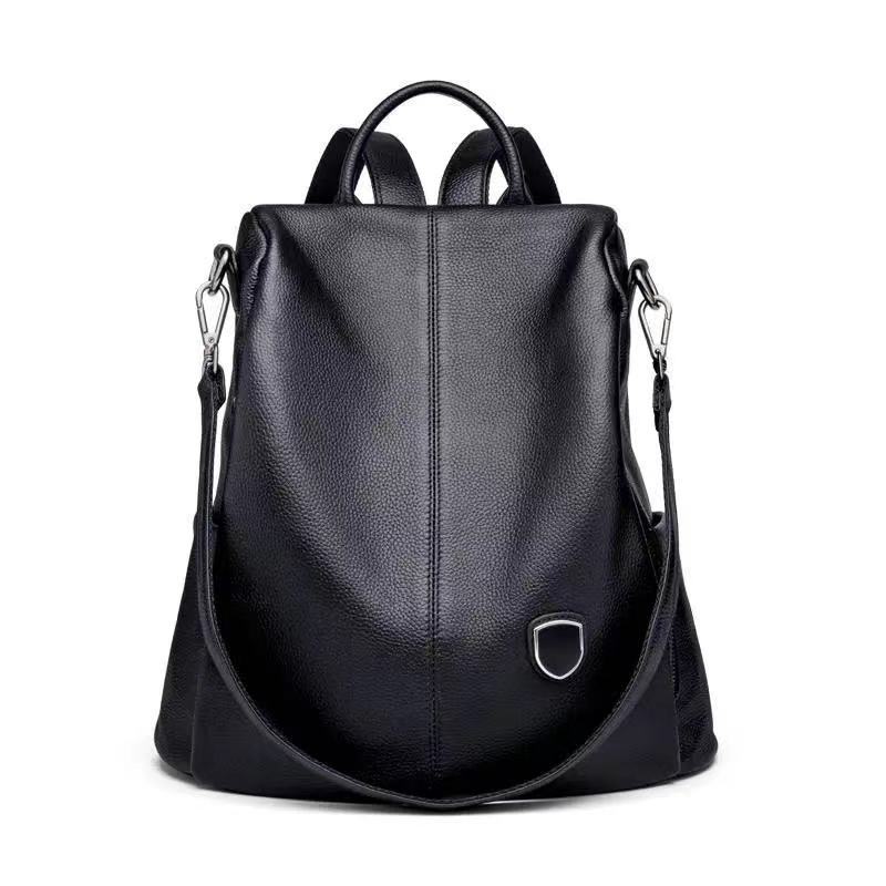 Elegant Cool Women's Fashion Soft Leather Backpacks