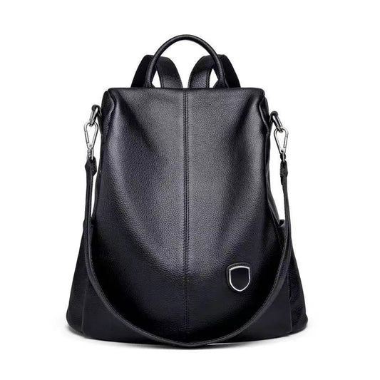 Elegant Cool Women's Fashion Soft Leather Backpacks
