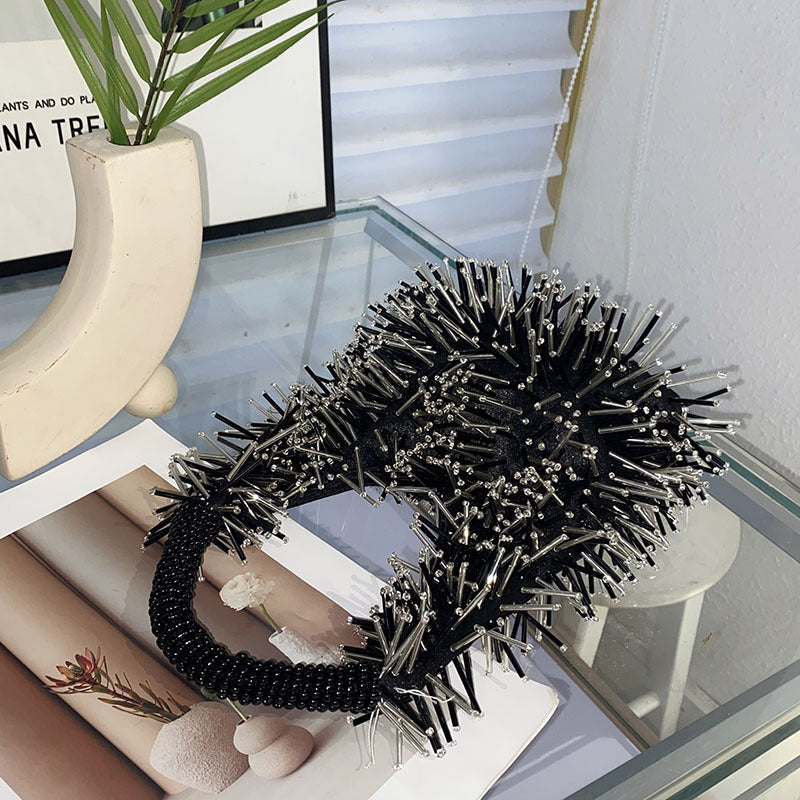 Rivet Tassel Motorcycle Fashion Beaded Refined Bags