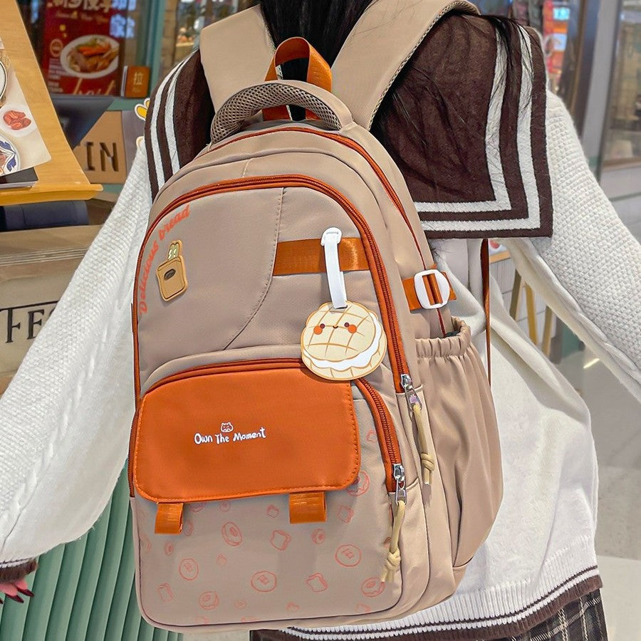 Style University Korean Two-dimensional Cartoon Convenient Large Leisure Backpack