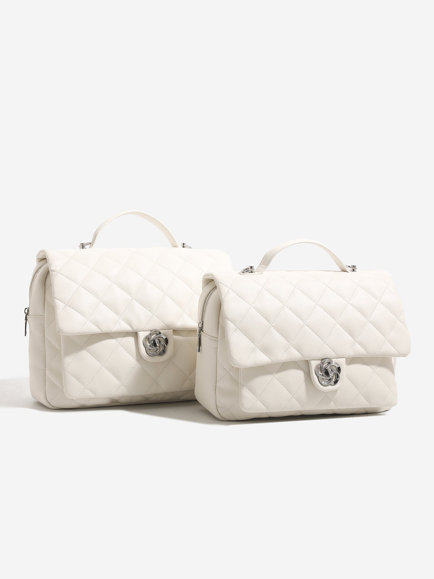 Women's High-grade Fashion Diamond Quilted Design Sense Leisure Backpacks