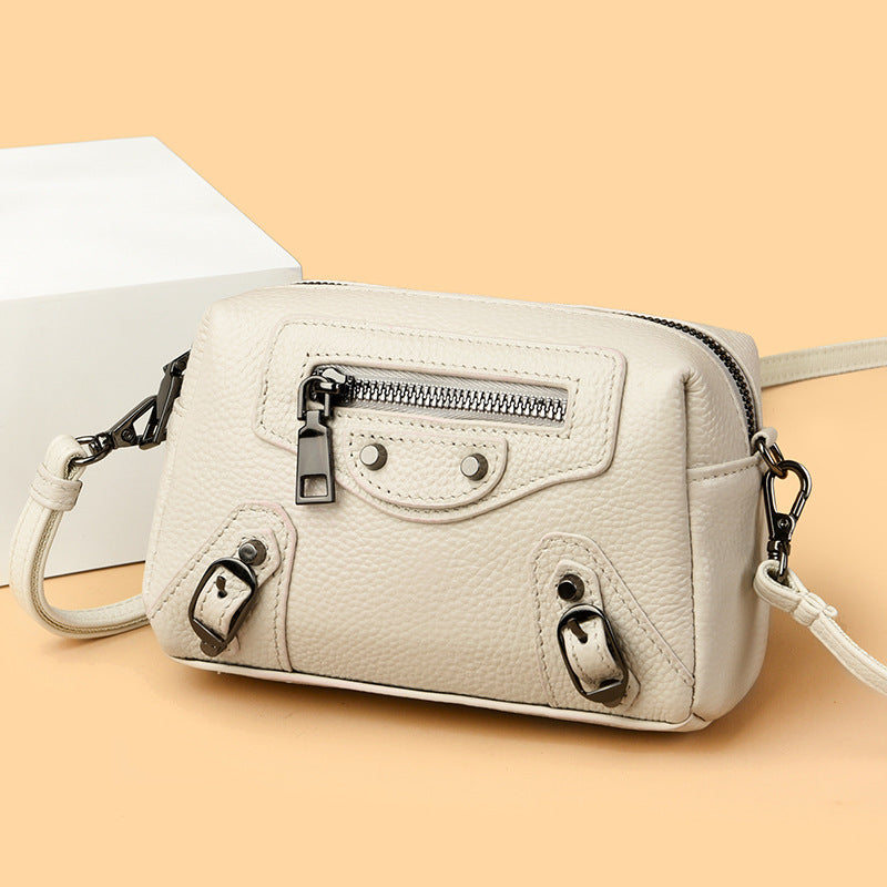 Women's Summer Genuine Leather Mobile Fashion Women's Shoulder Bag