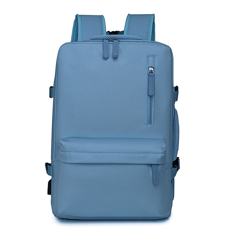 Fixed Commuter Large Capacity Dry Wet Separation Storage Mummy Leisure Backpack