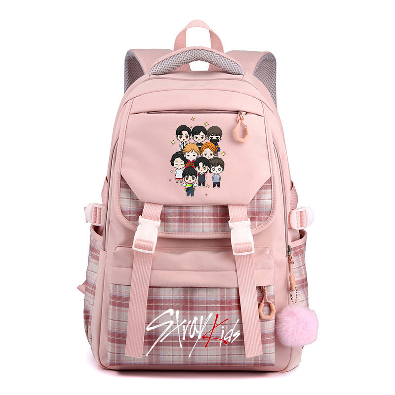 Versatile Combination Peripheral Printing College Style Bags