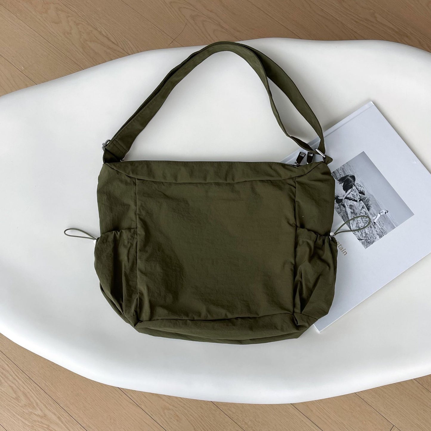 Korean Style Nylon Classic Multifunctional Large Shoulder Bags