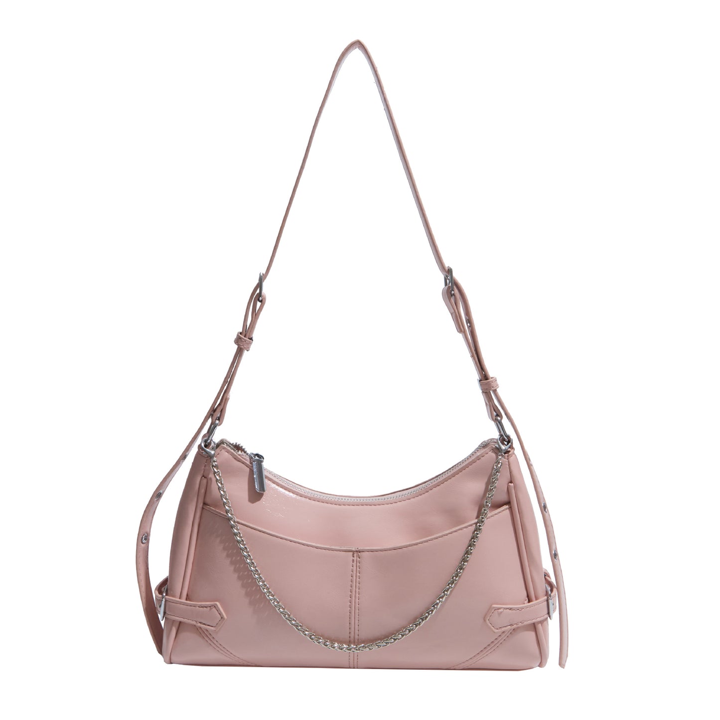 Women's Fashion Trendy Versatile Chain Large Capacity Underarm Bag