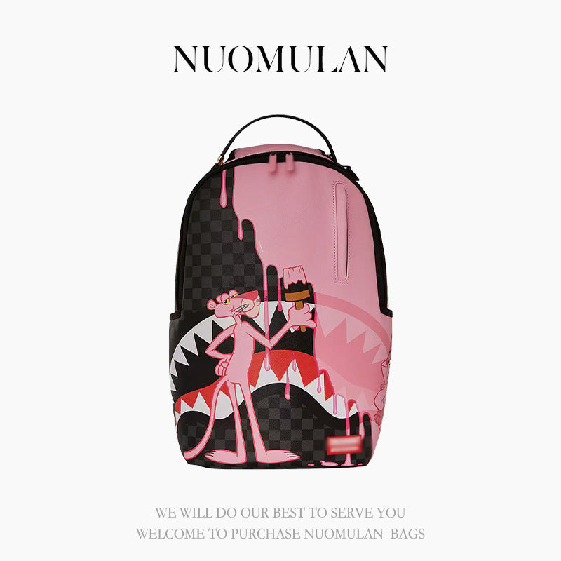 Trendy Iti Style Street Skateboard Fashion Leisure Backpack