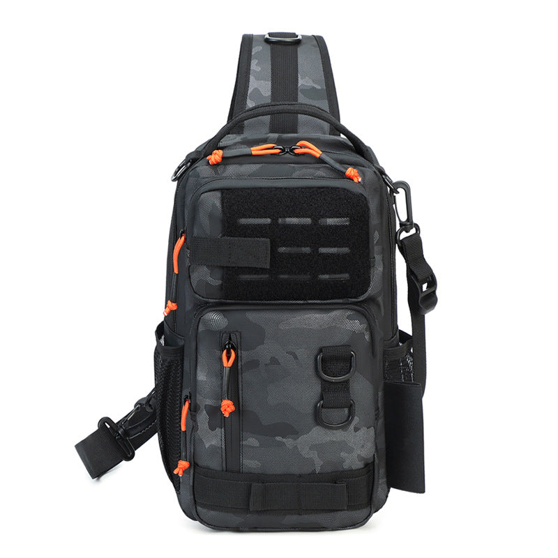 Men's Lure Waterproof Large Capacity Fishing Single Sport Waist Bag, Accessory Bag