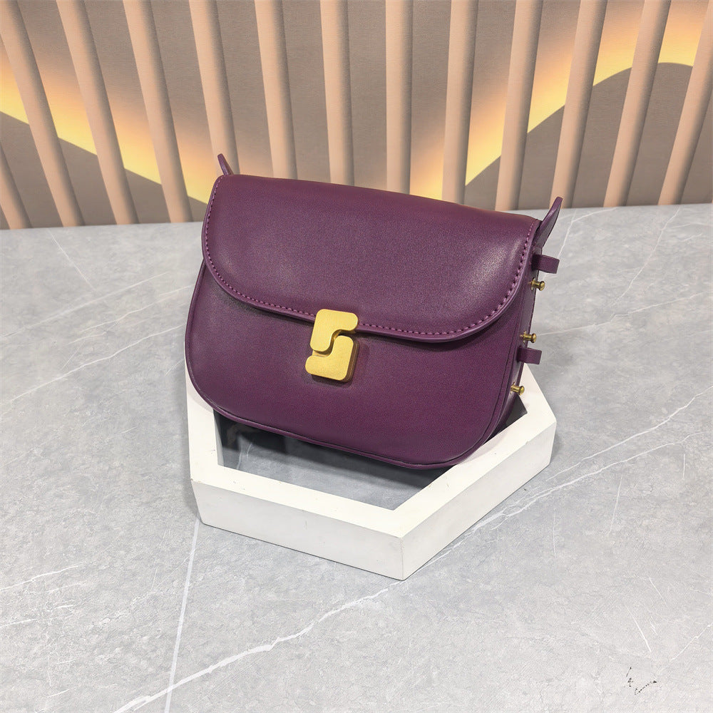 Versatile French Niche Elegant Classic Rivet Bags