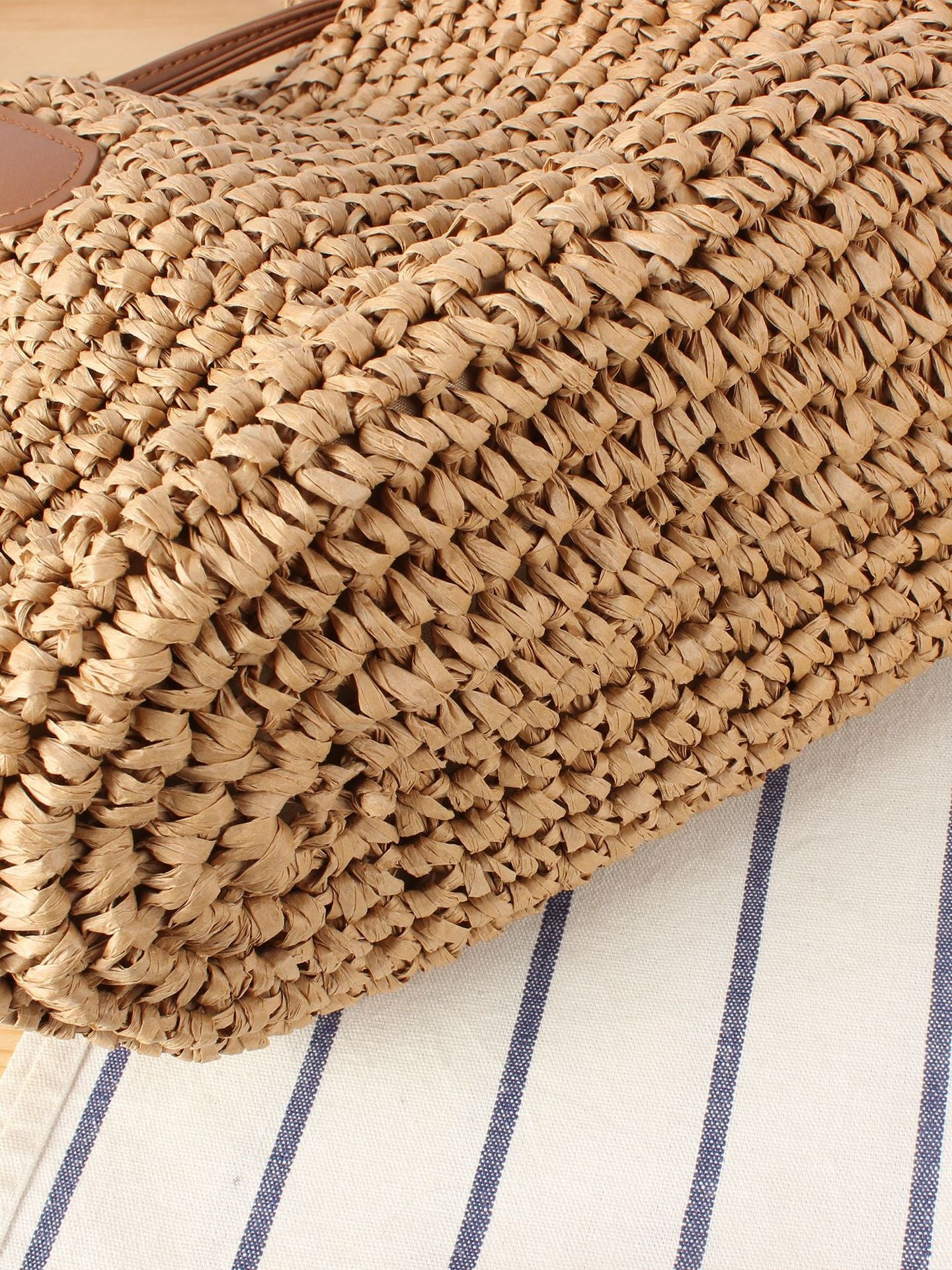 Women's Large Capacity Hand-woven Seaside Vacation Beach Bags