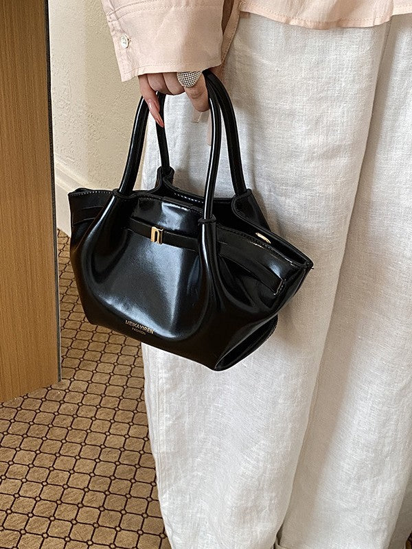 Spring Loose Large Capacity Portable Vegetable Basket Women's Shoulder Bag