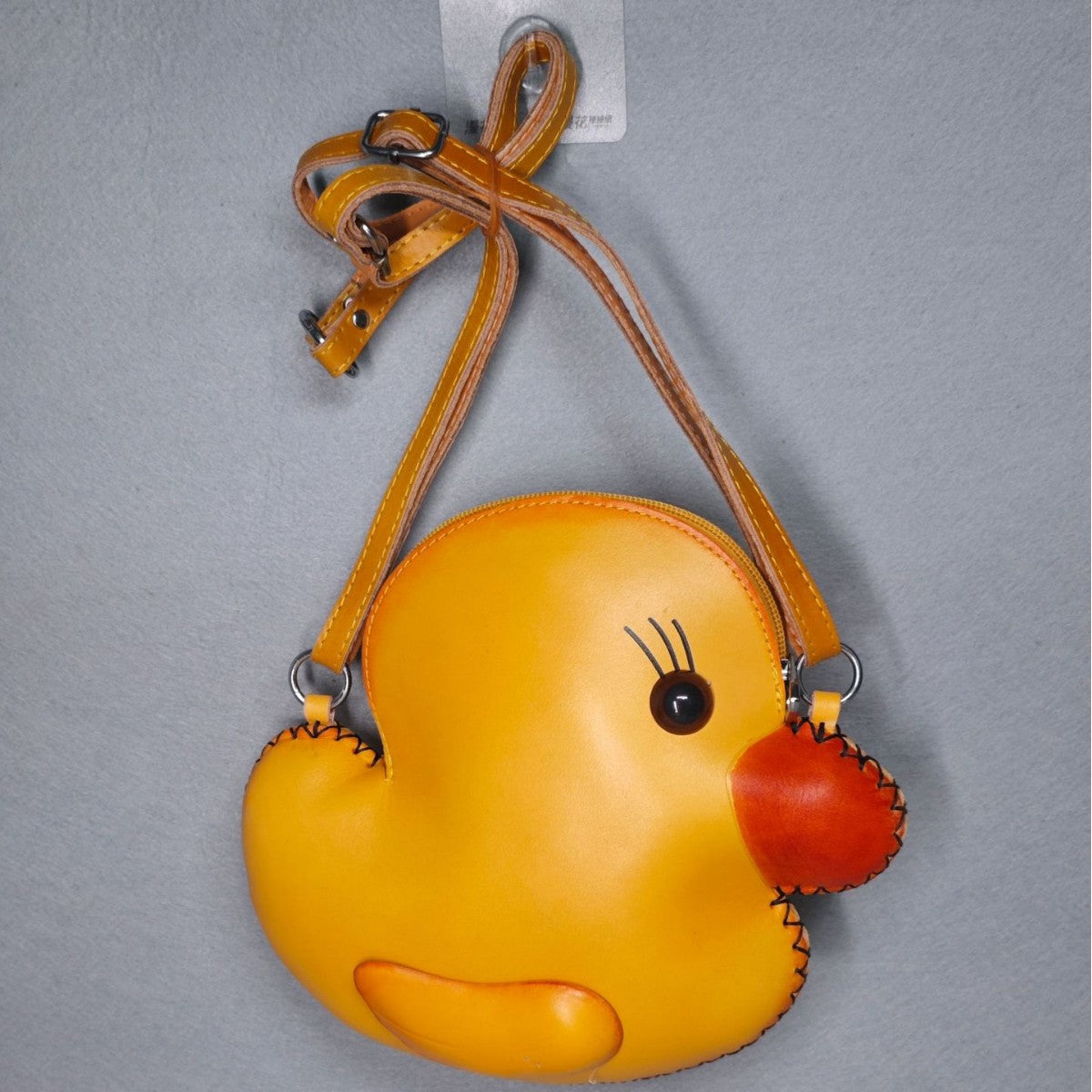 Duck First Layer Cowhide Leather Fashion Women's Messenger Bag