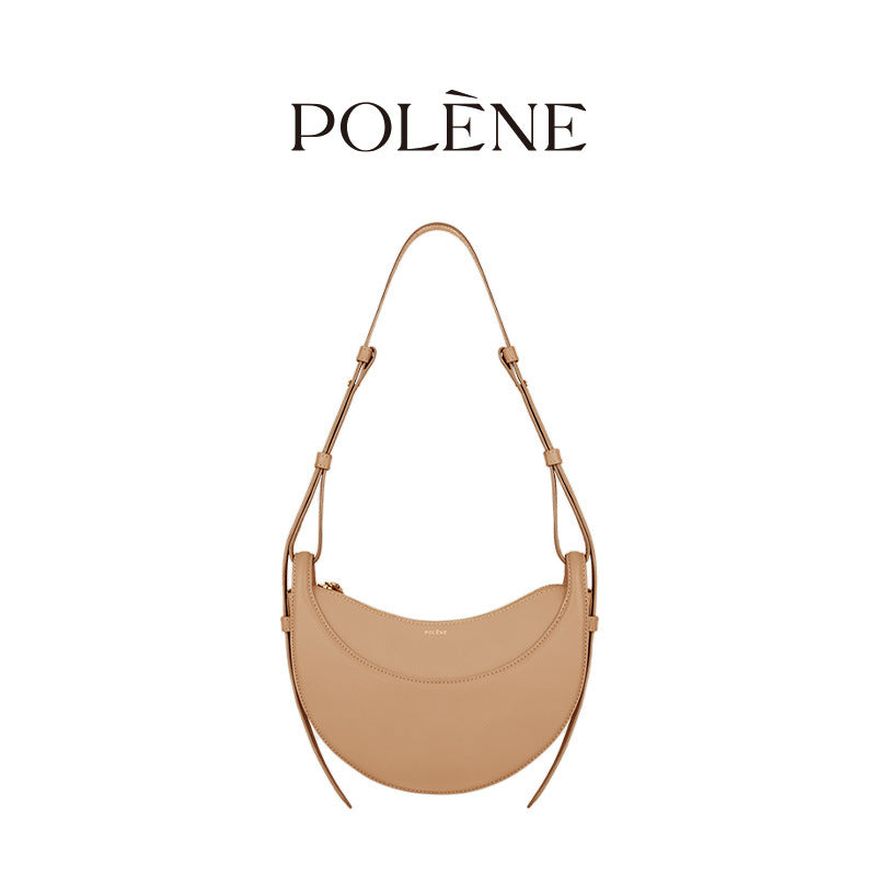 Women's Selenodont Niche Genuine Leather Saddle Fashion Women's Messenger Bag