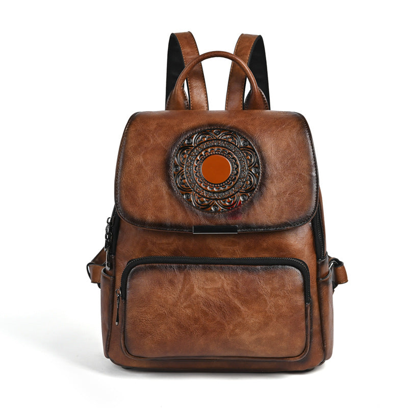 Attractive Women's Fashion Artistic Large Capacity Women's Backpack