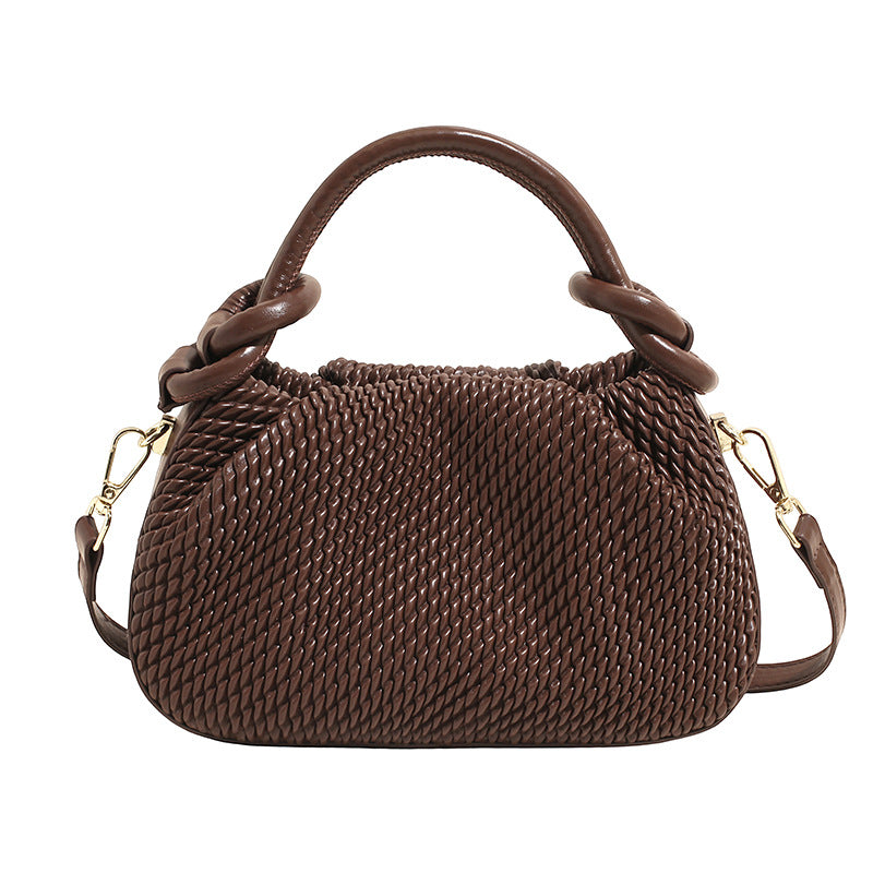 Women's Versatile Vegetable Basket Fashionable Niche Bucket Bag