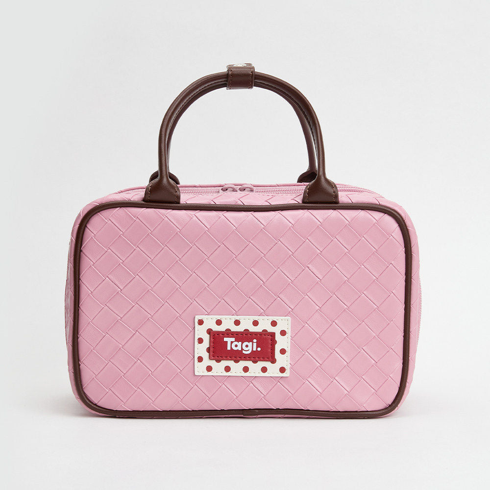 Picnic Bowling Storage Polka Dot Leopard Makeup Bag