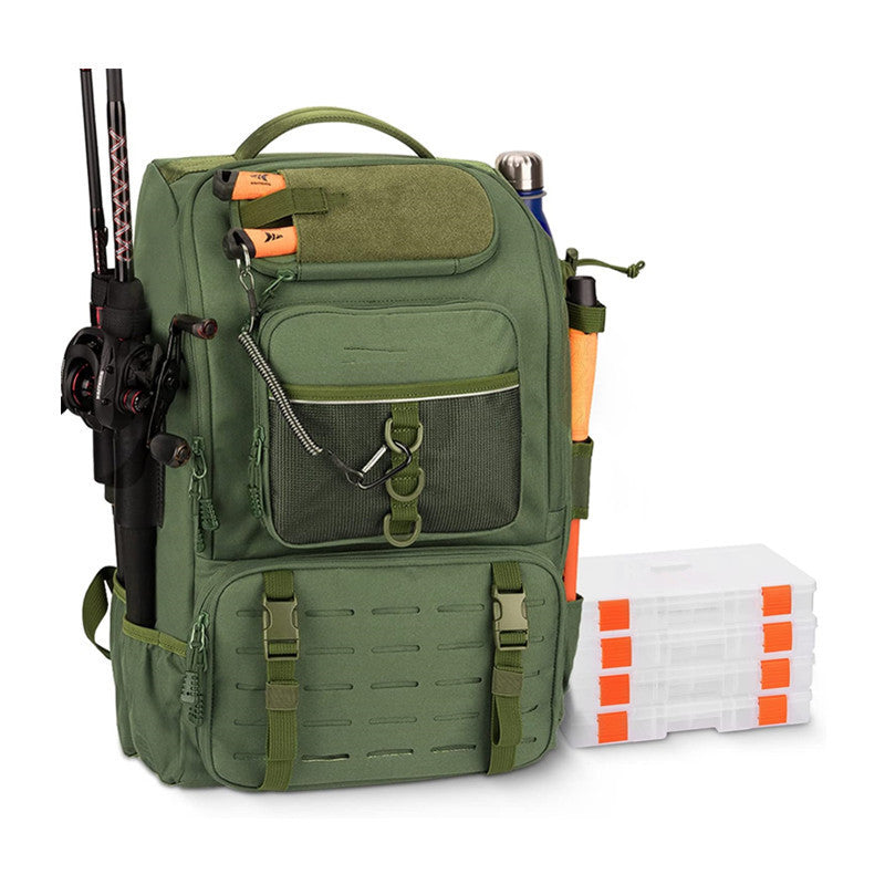 Fishing Large Capacity Line Gear Storage Sport Waist Bag, Accessory Bag