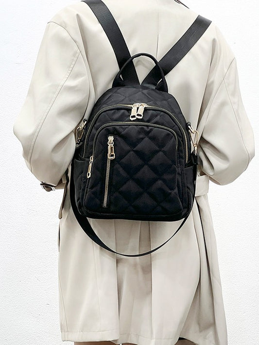 Rhombus Style One Mini Versatile Simple Women's Backpack