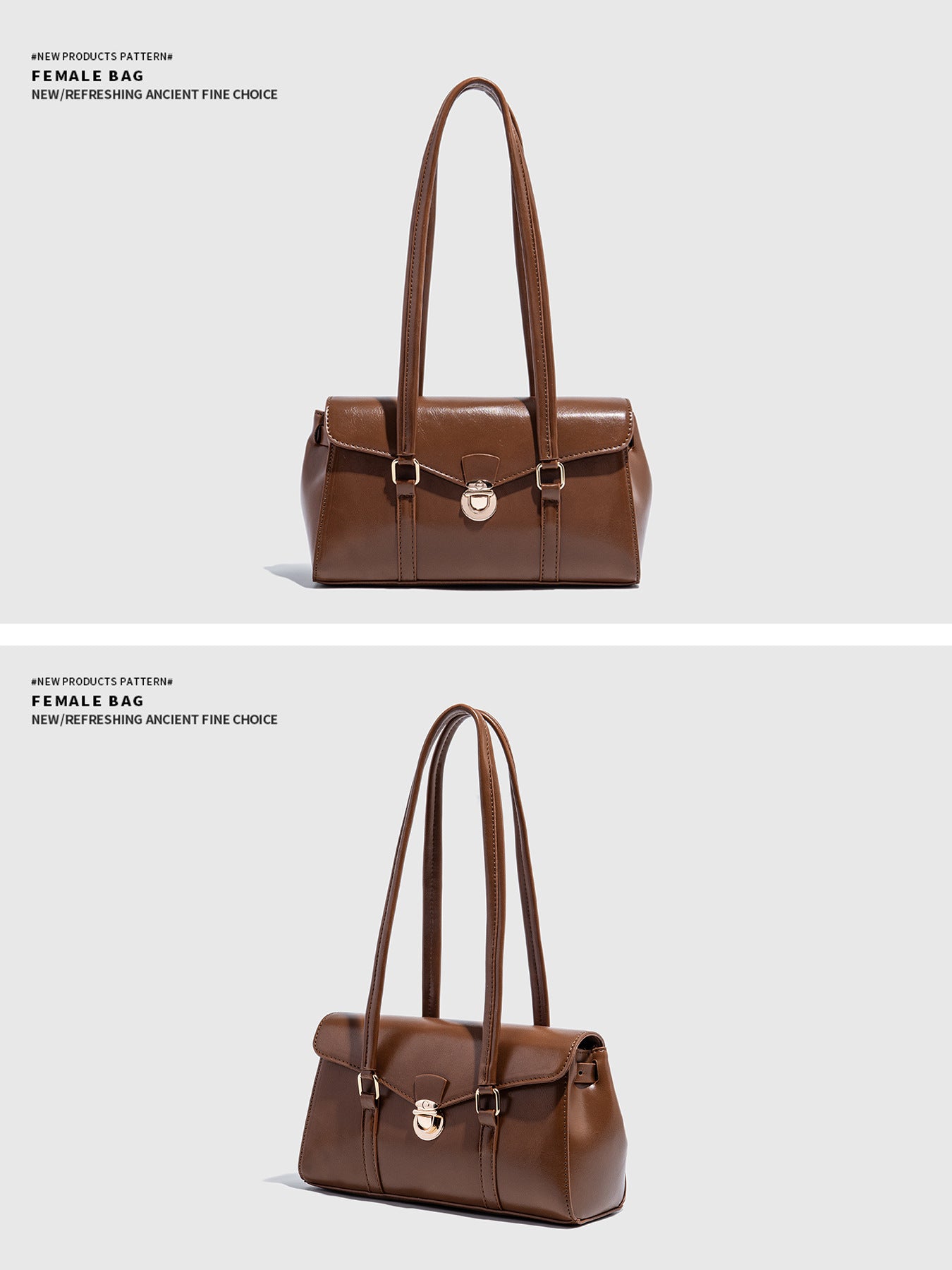 Women's Special Interest Light Luxury High-grade French Retro Underarm Bag