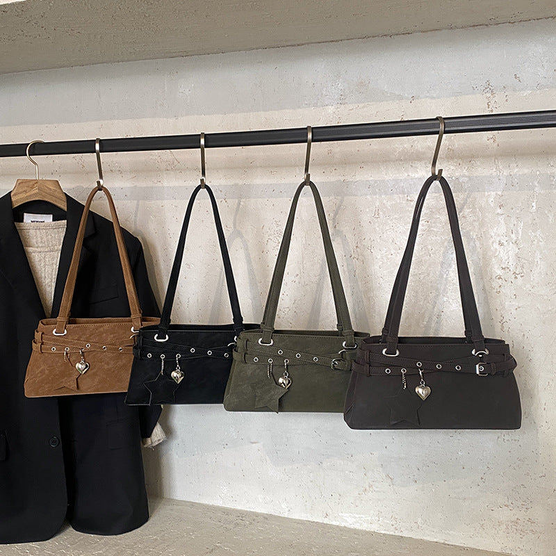 Women's Niche High-grade Baguette Fashionable Portable Underarm Bag
