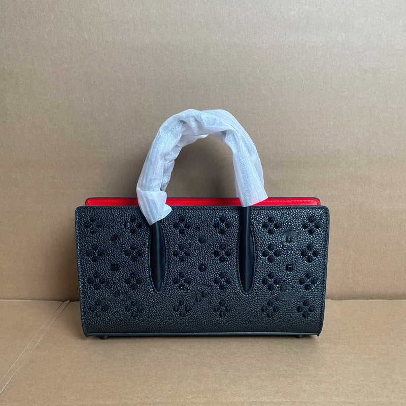 Glamorous Shopping Commuter Light Luxury Rivet Tote Bags