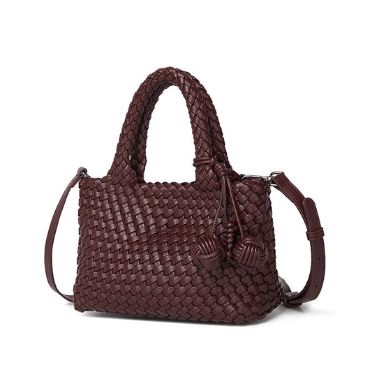 Women's Texture Hand-woven Fashion Personalized Hanging Food Women's Handbag