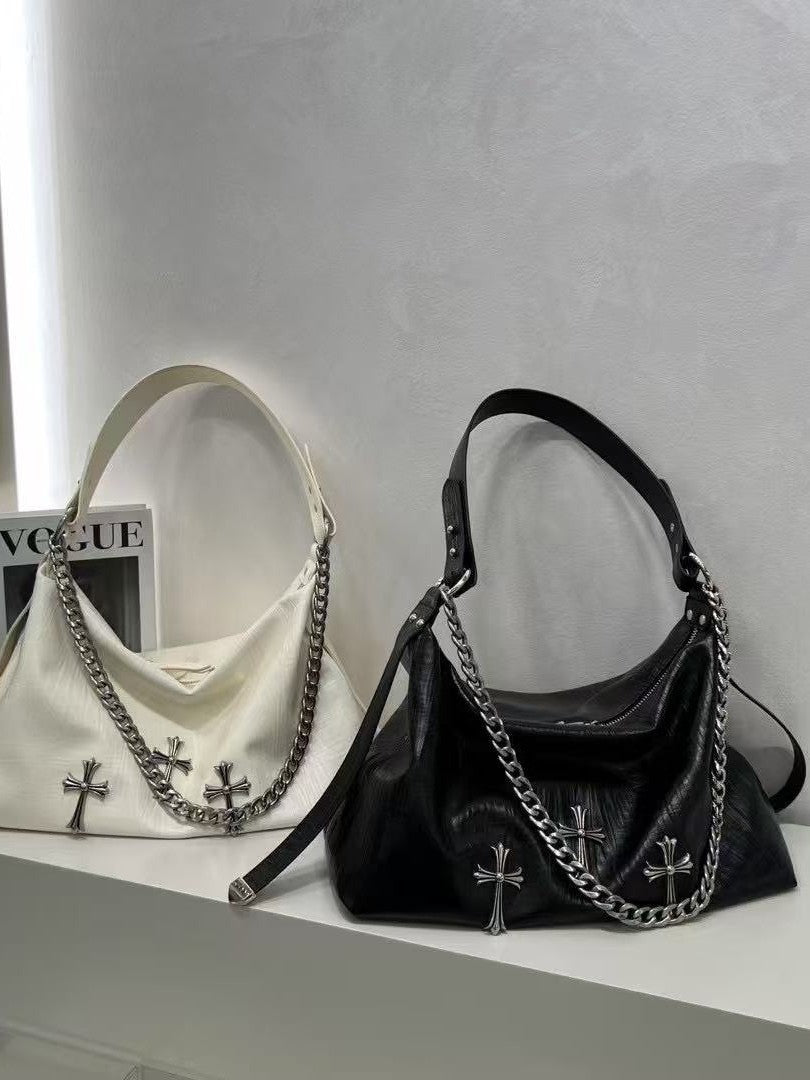 Fashion Chain Underarm Live Broadcast Large Capacity Dark Women's Shoulder Bag