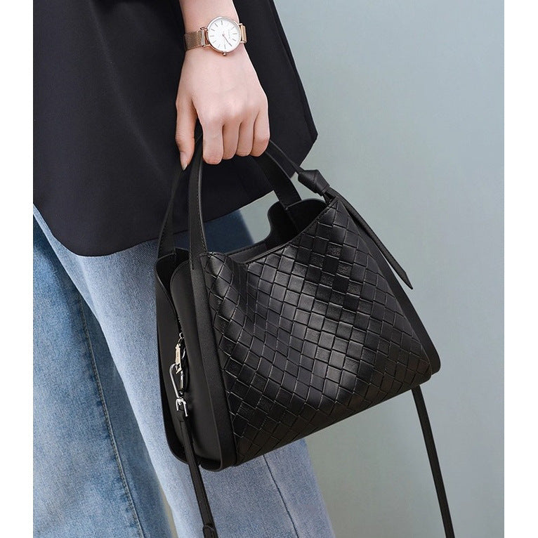 Women's Woven Vegetable Basket Design High-grade Bags
