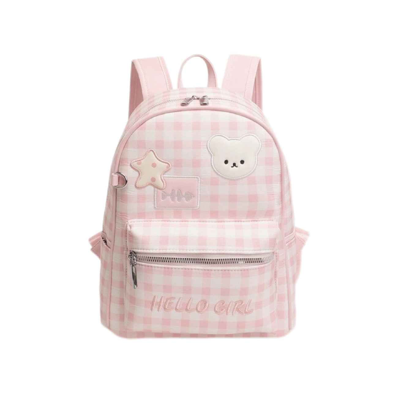 Female Stylish Good Texture Cute Polka Leisure Backpack