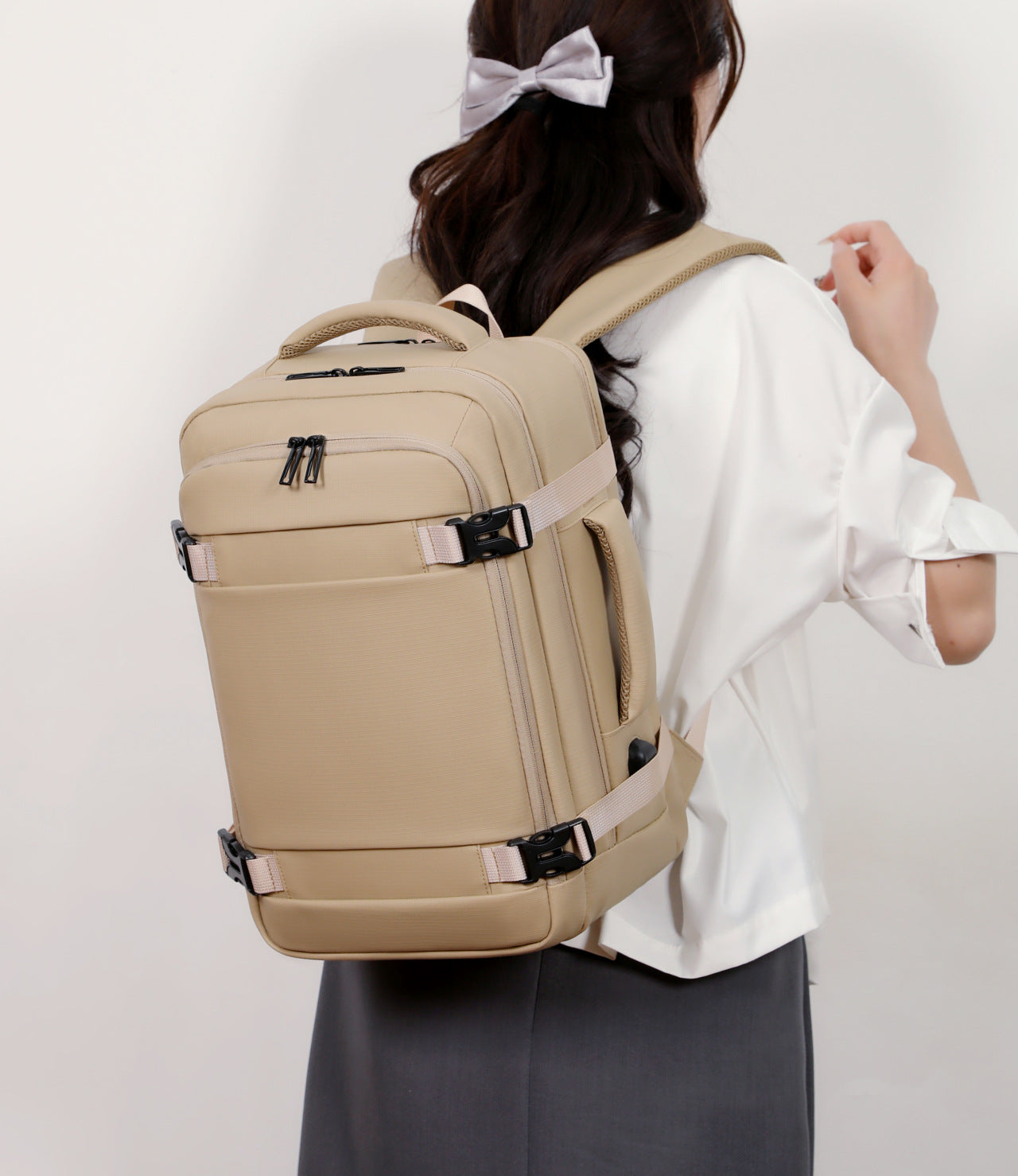 Comfortable Pretty Capacity Large Waterproof Computer Business Backpack