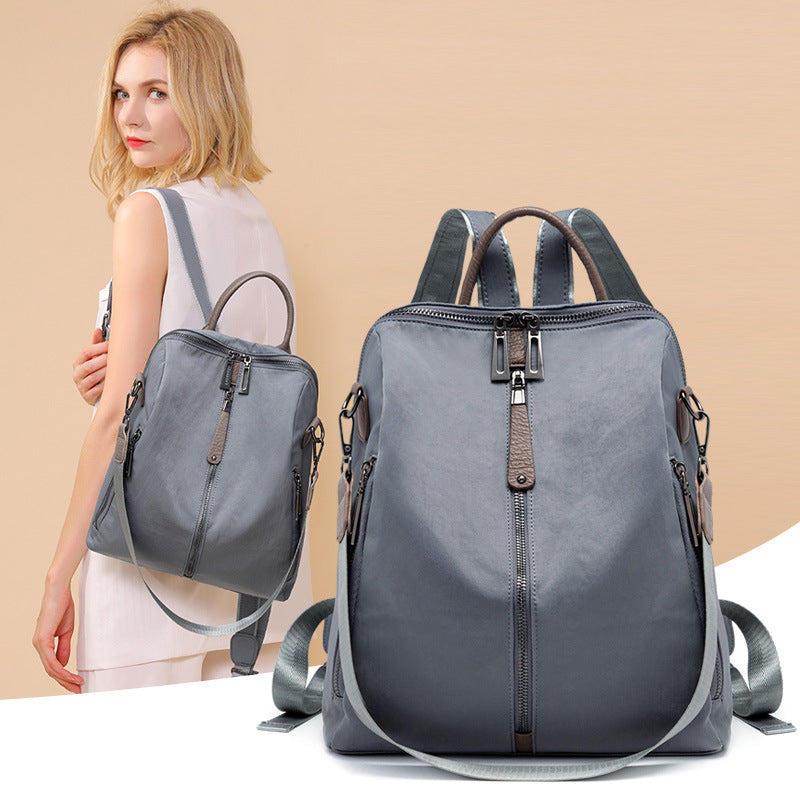 Women's Large Capacity Fashion Easy To Match Shopping Western Women's Backpack