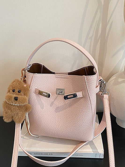 Women's Niche Vintage Fashion Versatile Commute Minimalist Bucket Bag