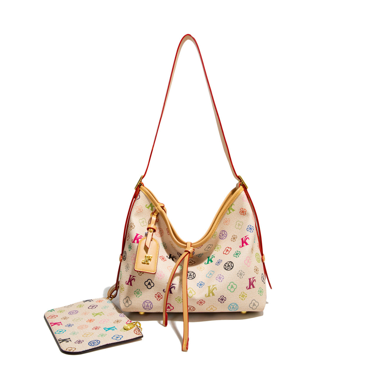 Women's Monica High-grade Presbyopic Retro Underarm Large Capacity Tote Bag