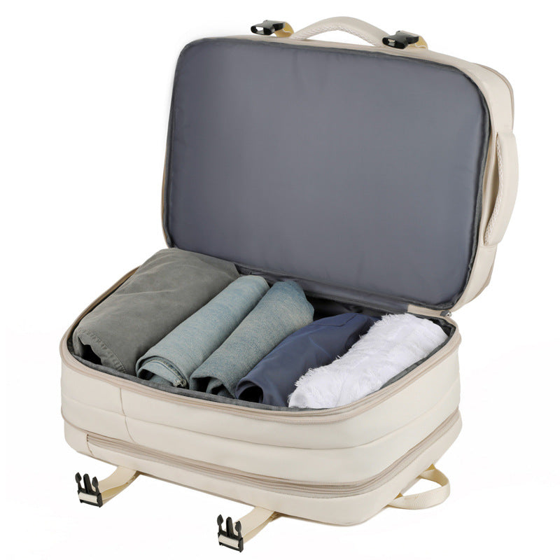 Unisex Lightweight Short Business Trip Portable Large Capacity Leisure Backpack