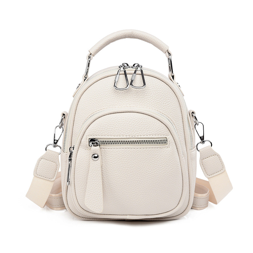 Women's Fashionable Simple Light Luxury High-grade Portable Backpacks