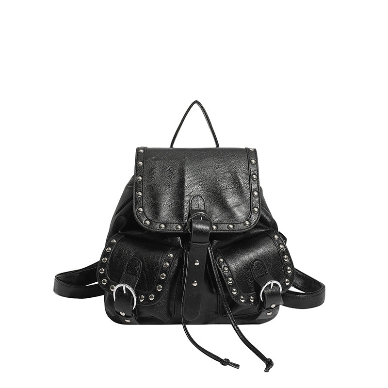 Fashion Studded High Sense Trendy Unique Large Capacity Women's Backpack