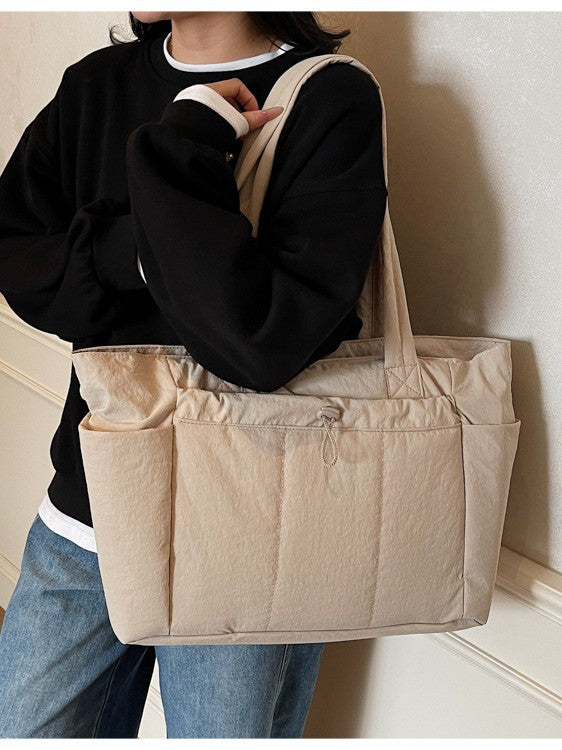 Versatile Women's Quilted Large Capacity Lightweight Bags