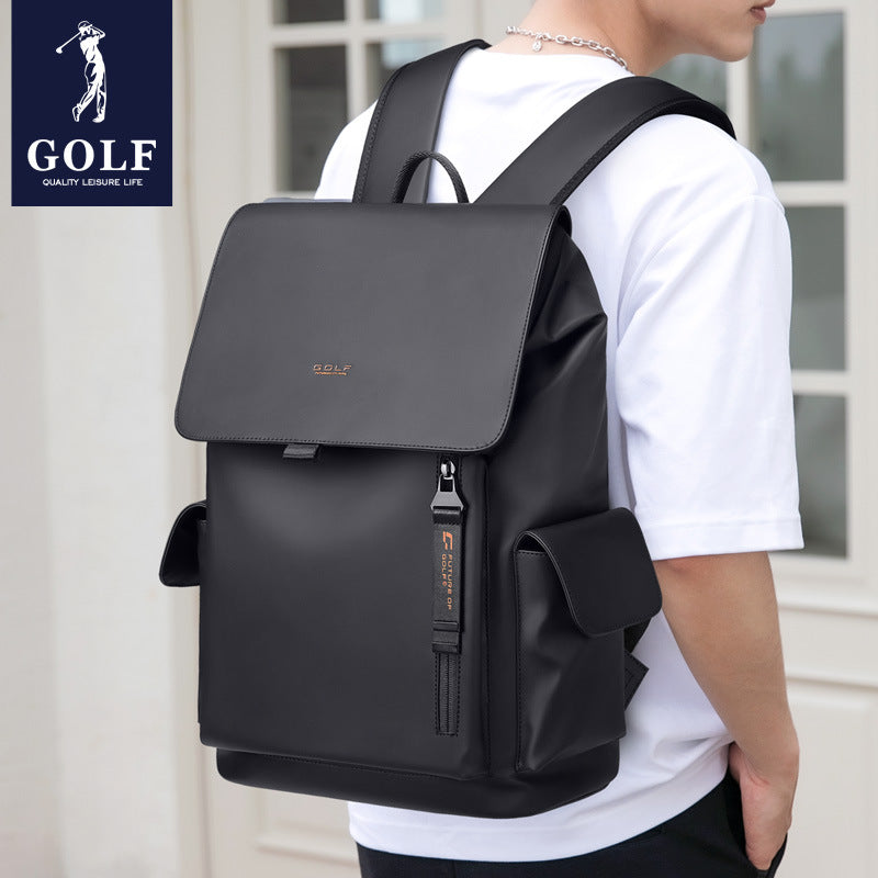 Men's Flip Large Capacity Inch Computer Leisure Business Backpack