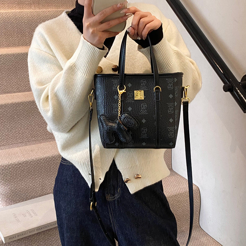 Women's Classic Fashion Food Basket Versatile One Women's Shoulder Bag
