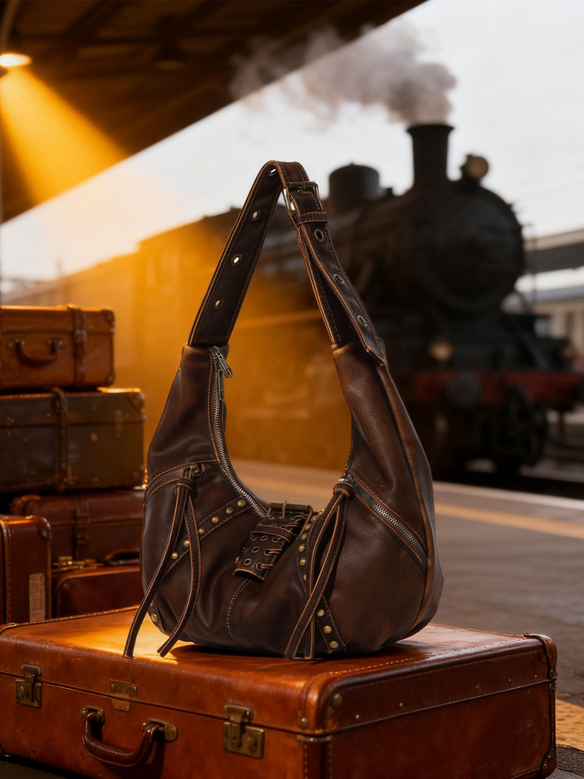 Comfortable Minority Fashion Retro Commuter Dumpling Shoulder Bags