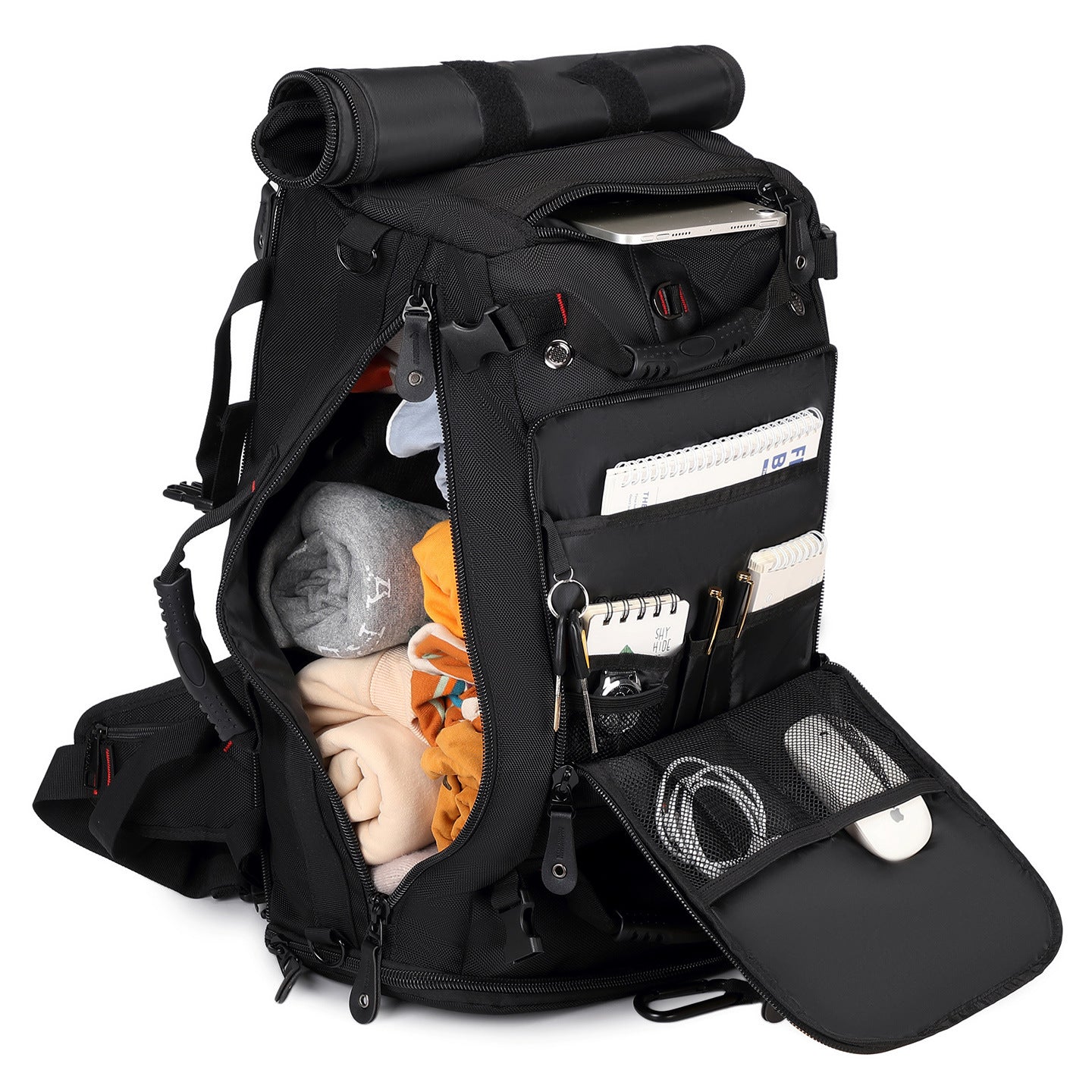 Fashion Stylish Men's Large Capacity Expansion Luggage