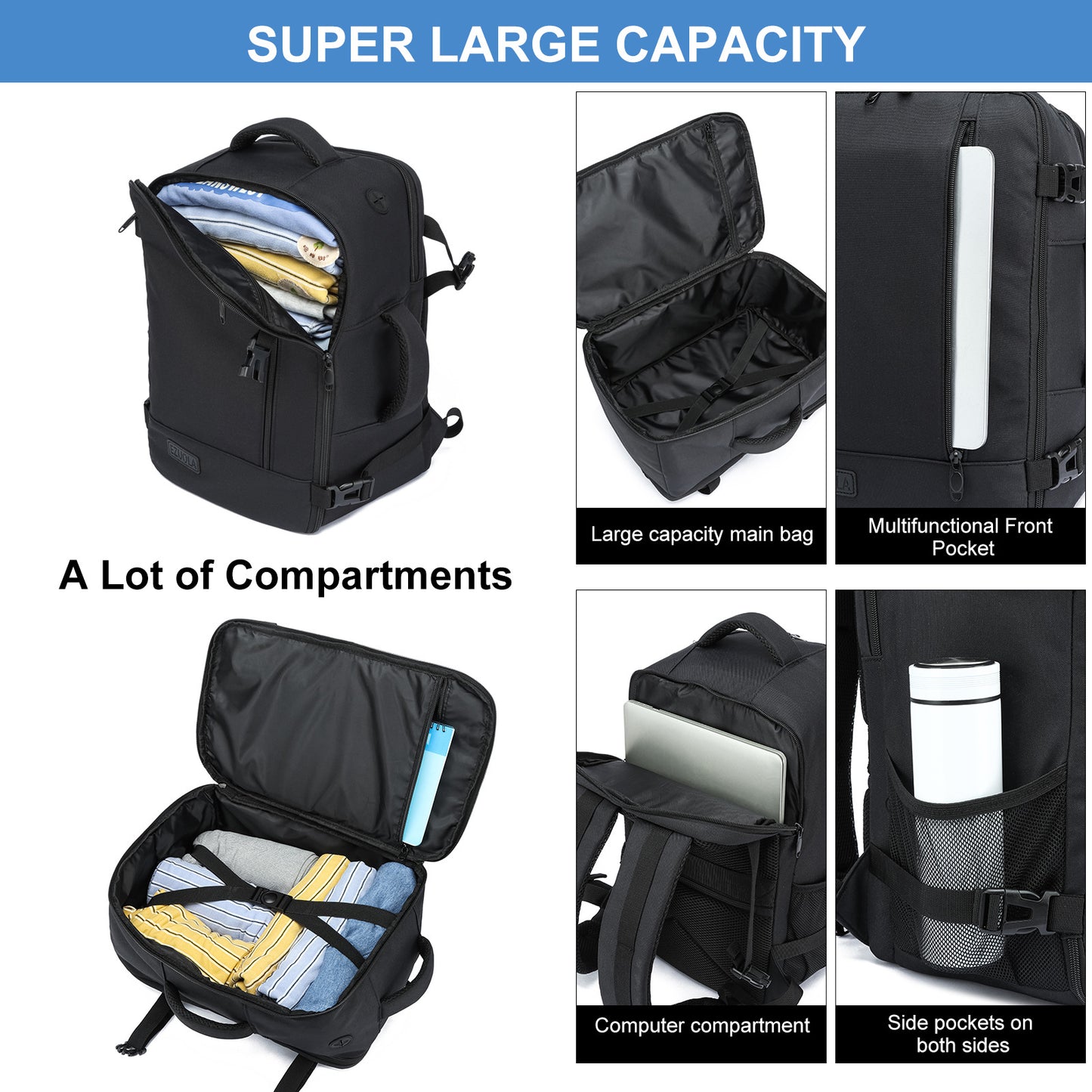 Graceful Large Capacity Lightweight Boarding Trip Business Backpack