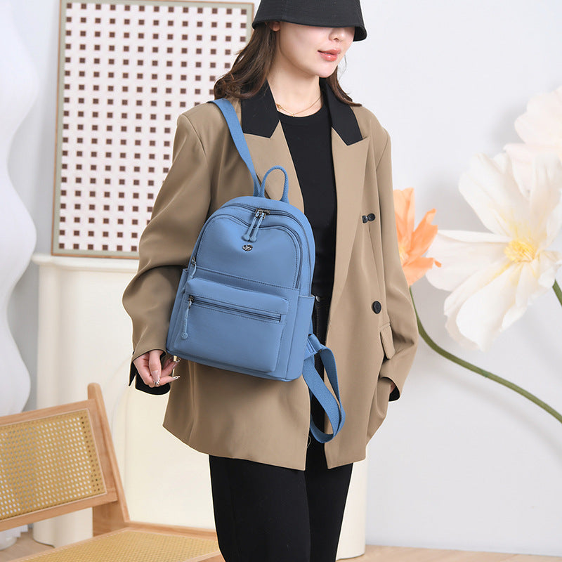 Simple Nylon Mom Large Capacity Portable Women's Backpack