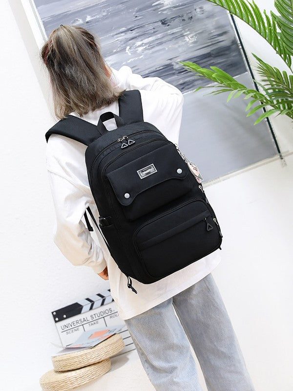 Junior High Simple Good-looking Primary Level Leisure Backpack
