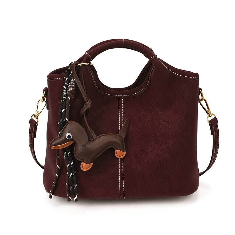 Slouchy Cool Women's Retro Niche High-grade Bucket Bag