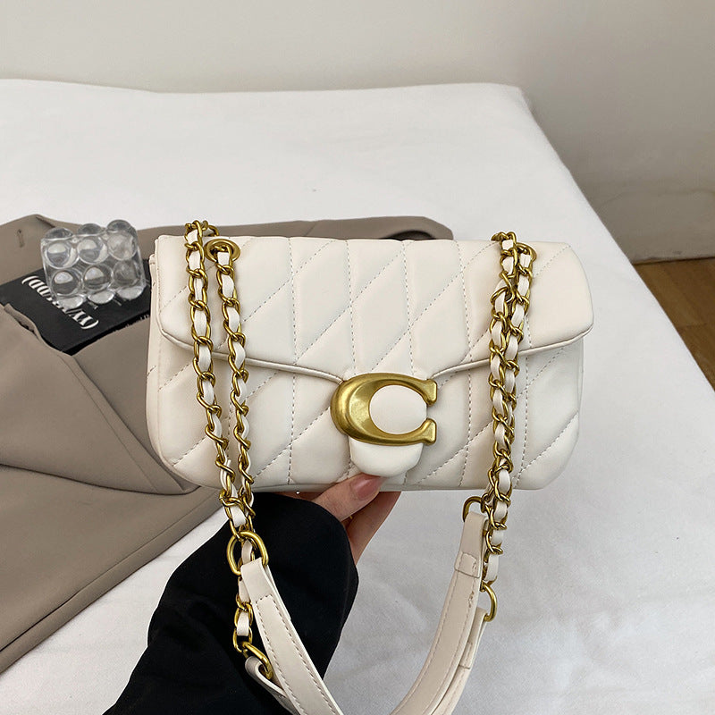 Creative Women's High-grade Rhombus Chain Fashionable Women's Messenger Bag